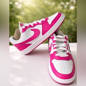 Nike Kids Shoes in Pink and White
